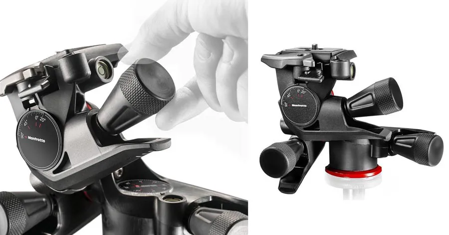 Głowica Manfrotto MHXPRO-3WG z przekładnią zębatą, płytka Q2